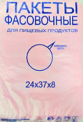 Полиэтиленовый пакет ПНД фасовочный 24х37х8 250/40 в Ростове-на-Дону - купить оптом от производителя ПК Котово Полимер