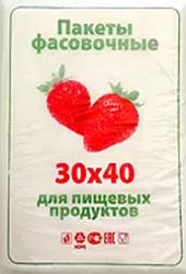 Полиэтиленовый пакет ПНД фасовочный 30х40х10 клубника в Ростове-на-Дону - купить оптом от производителя ПК Котово Полимер